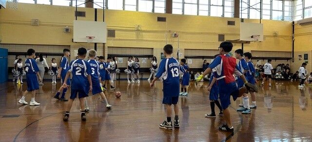Soccer game at PS 139Q
